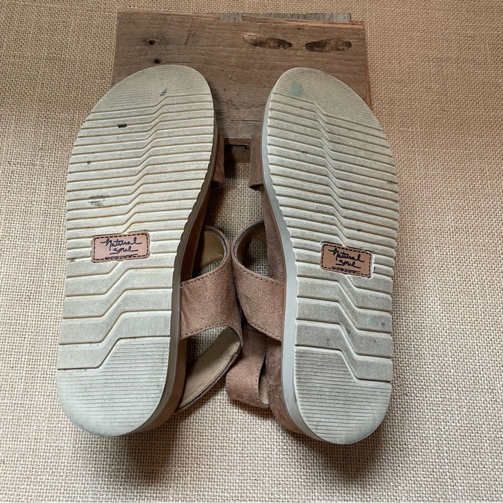 Natural Soul Adjustable Sandals 8.5 - Picture 5 of 5